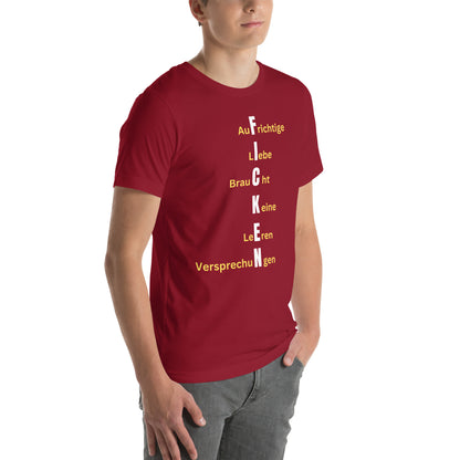 Unisex-T-Shirt - Liebe 2