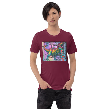 Unisex-T-Shirt - HardTechno Dino