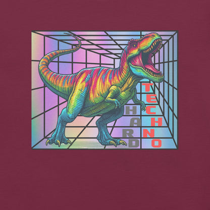 Unisex-T-Shirt - HardTechno Dino