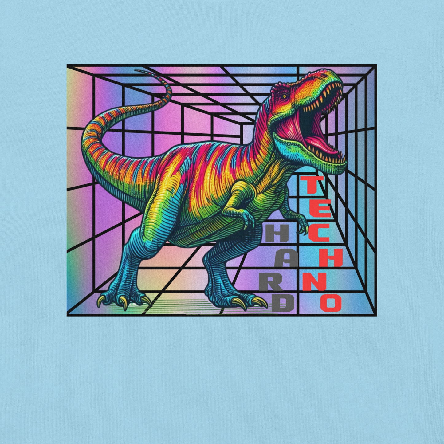 Unisex-T-Shirt - HardTechno Dino