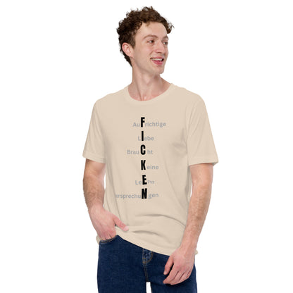 Unisex-T-Shirt - Liebe