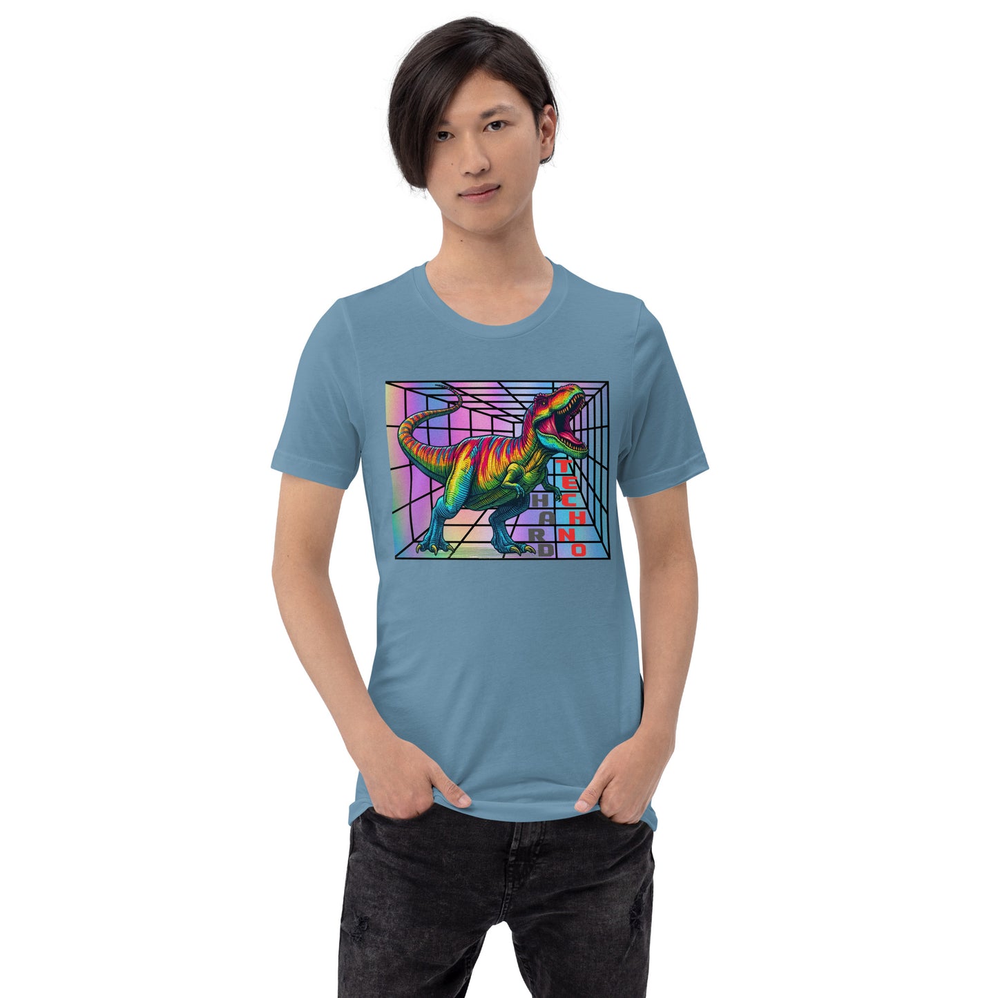 Unisex-T-Shirt - HardTechno Dino