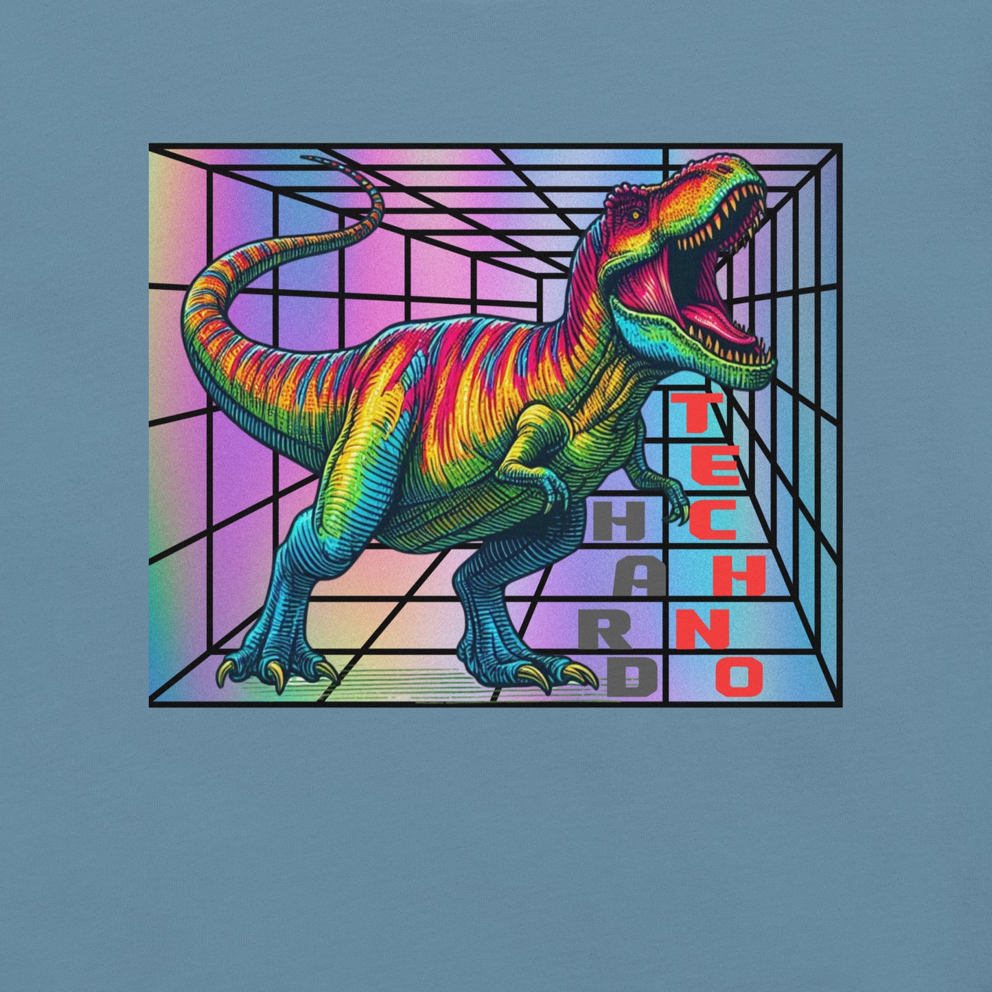 Unisex-T-Shirt - HardTechno Dino