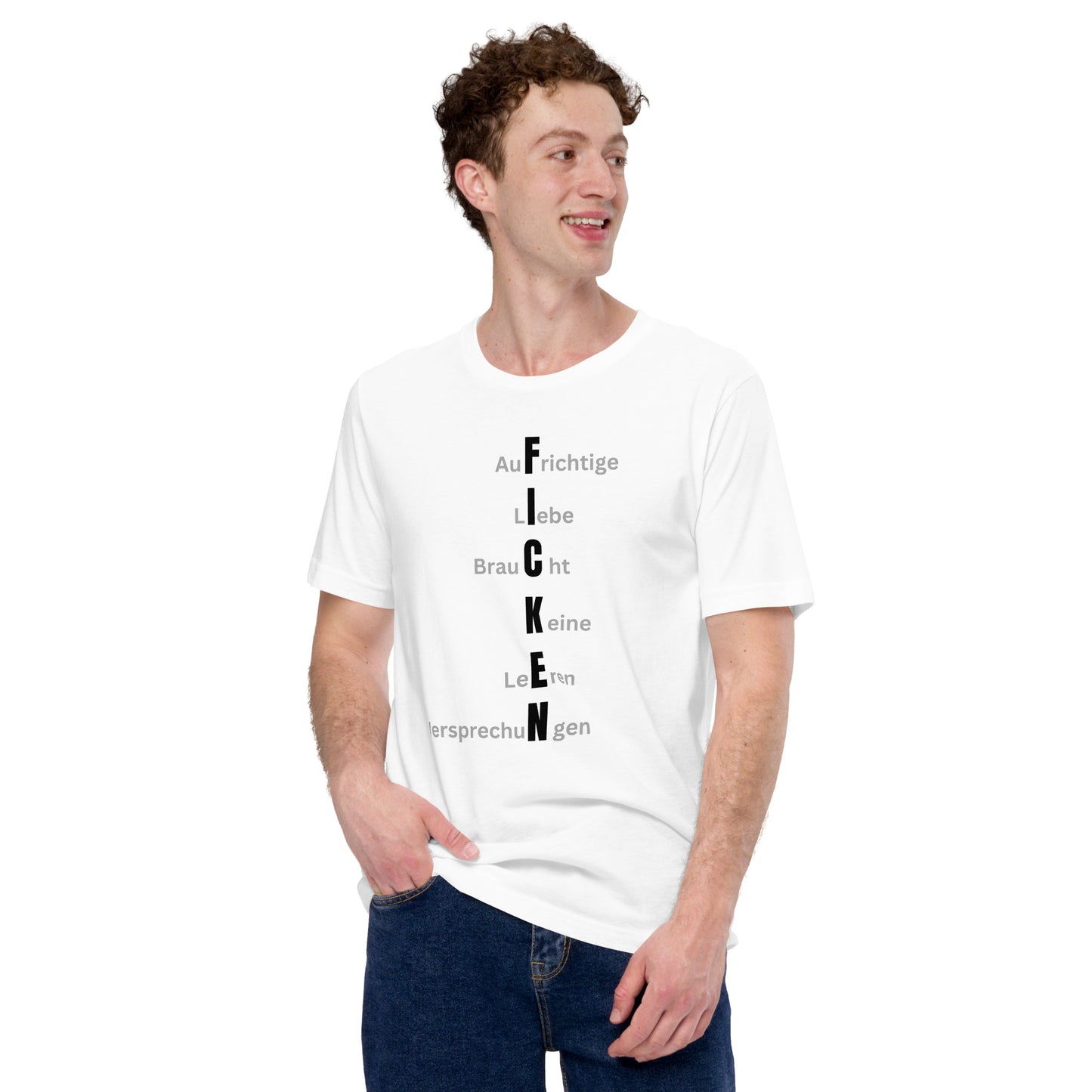 Unisex-T-Shirt - Liebe