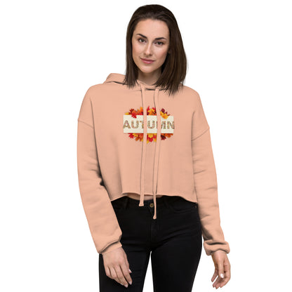 Crop-Hoodie - Herbst