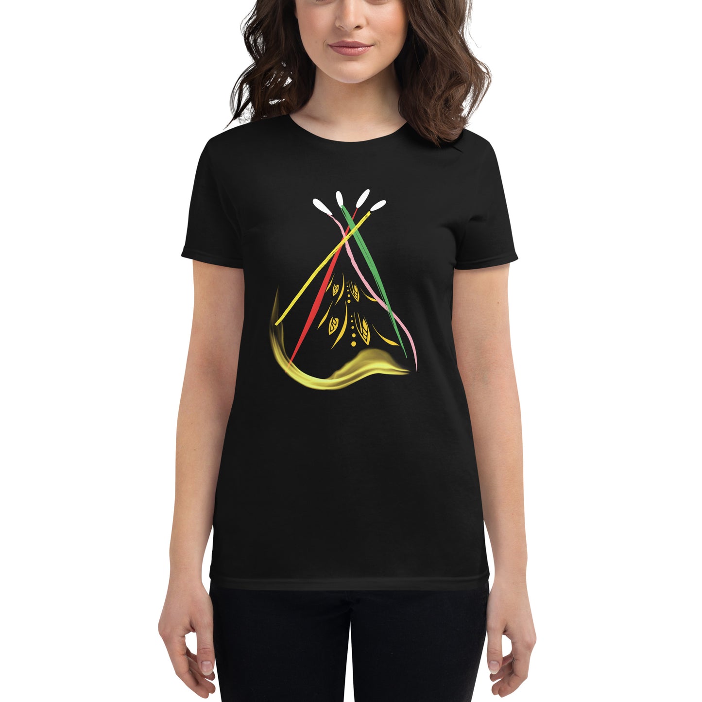 Kurzärmeliges T-Shirt für Damen