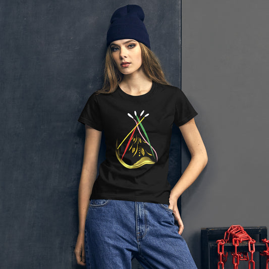 Kurzärmeliges T-Shirt für Damen