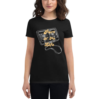 Kurzärmeliges T-Shirt für Damen - Retro 2