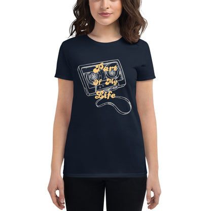 Kurzärmeliges T-Shirt für Damen - Retro 2