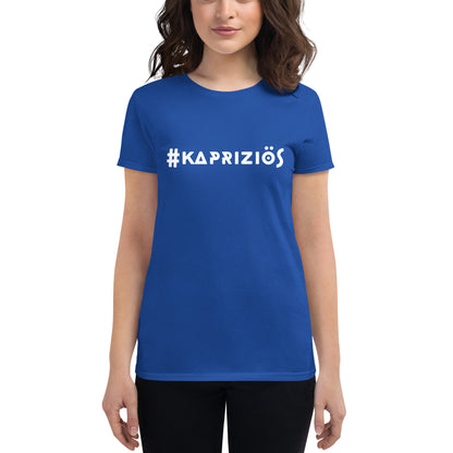 Kurzärmeliges T-Shirt für Damen - #kapriziös