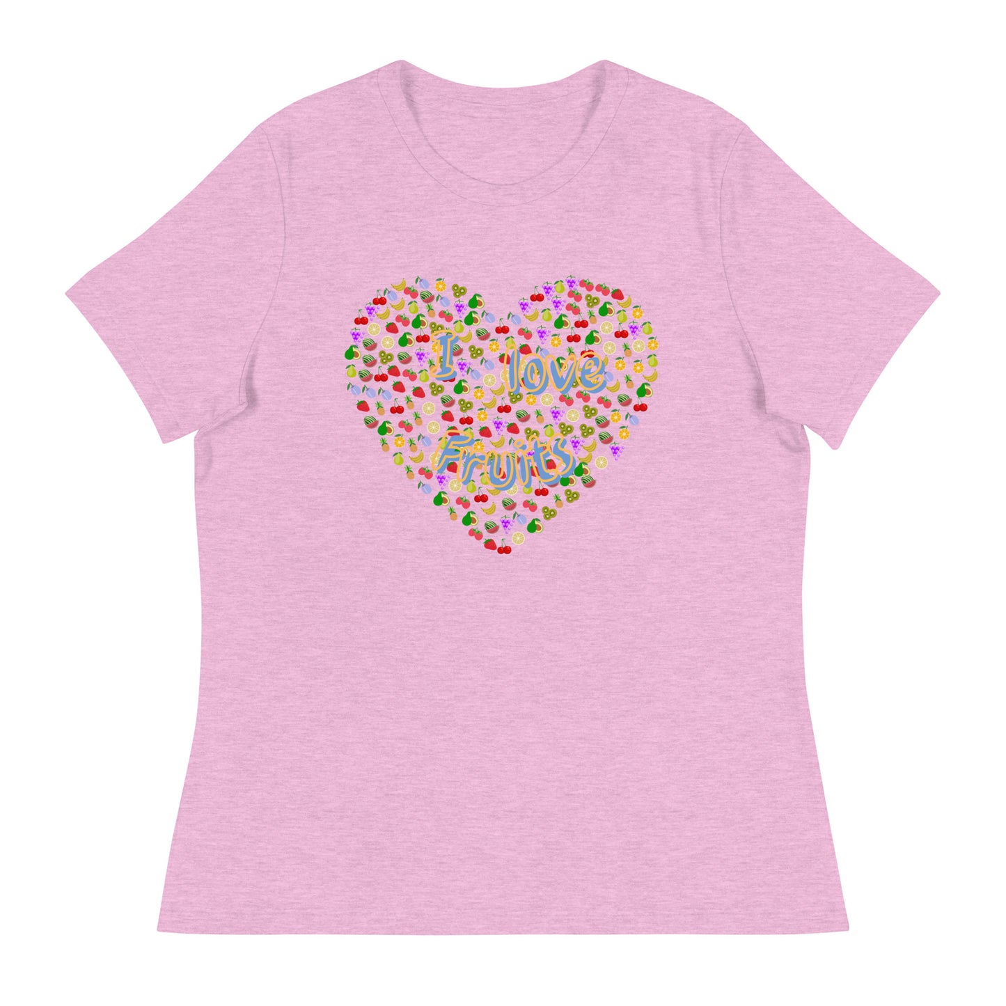 Lockeres Damen-T-Shirt:I loveFruits