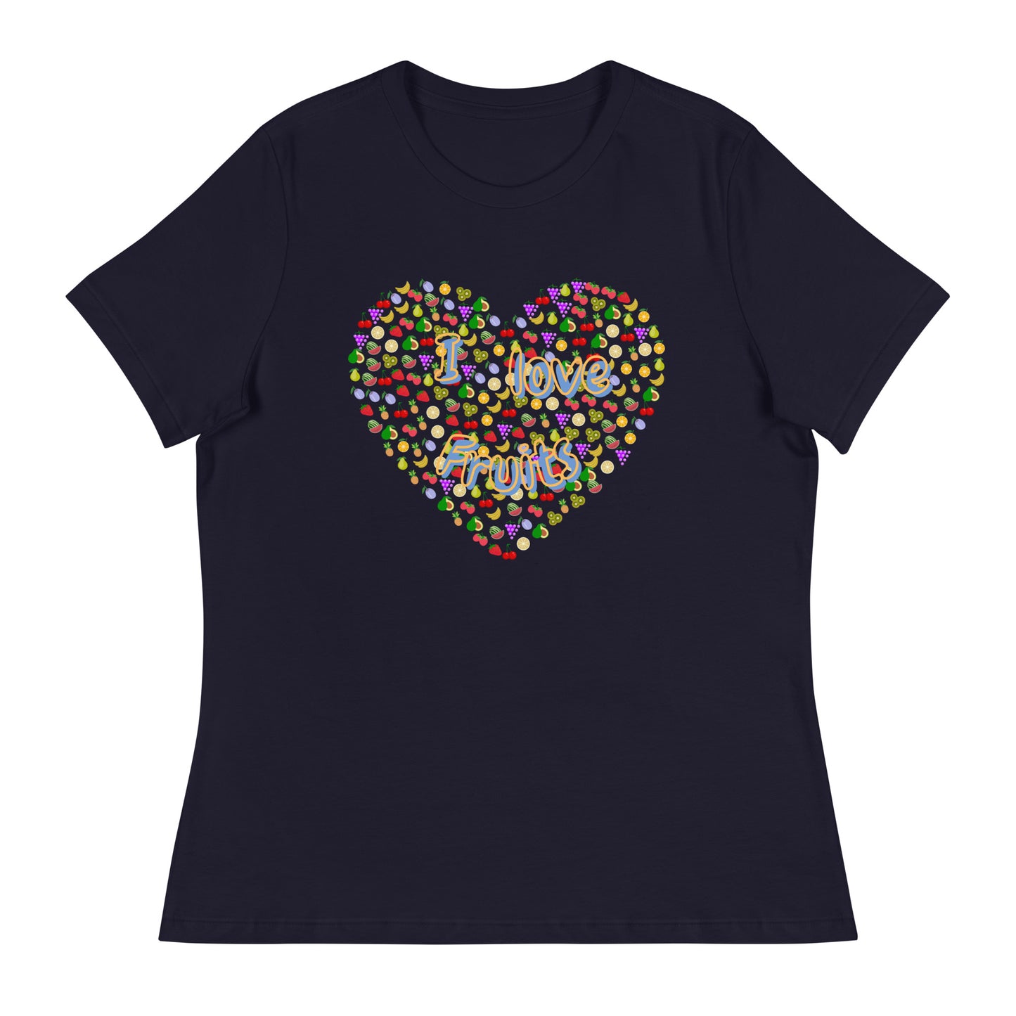 Lockeres Damen-T-Shirt:I loveFruits