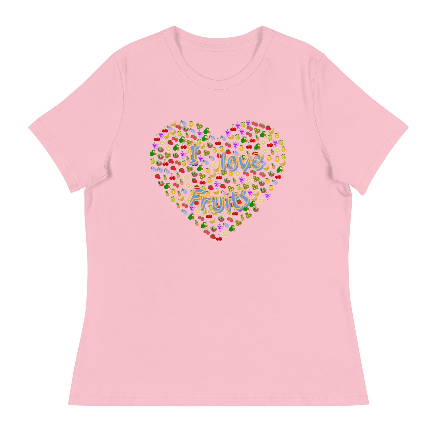 Lockeres Damen-T-Shirt:I loveFruits