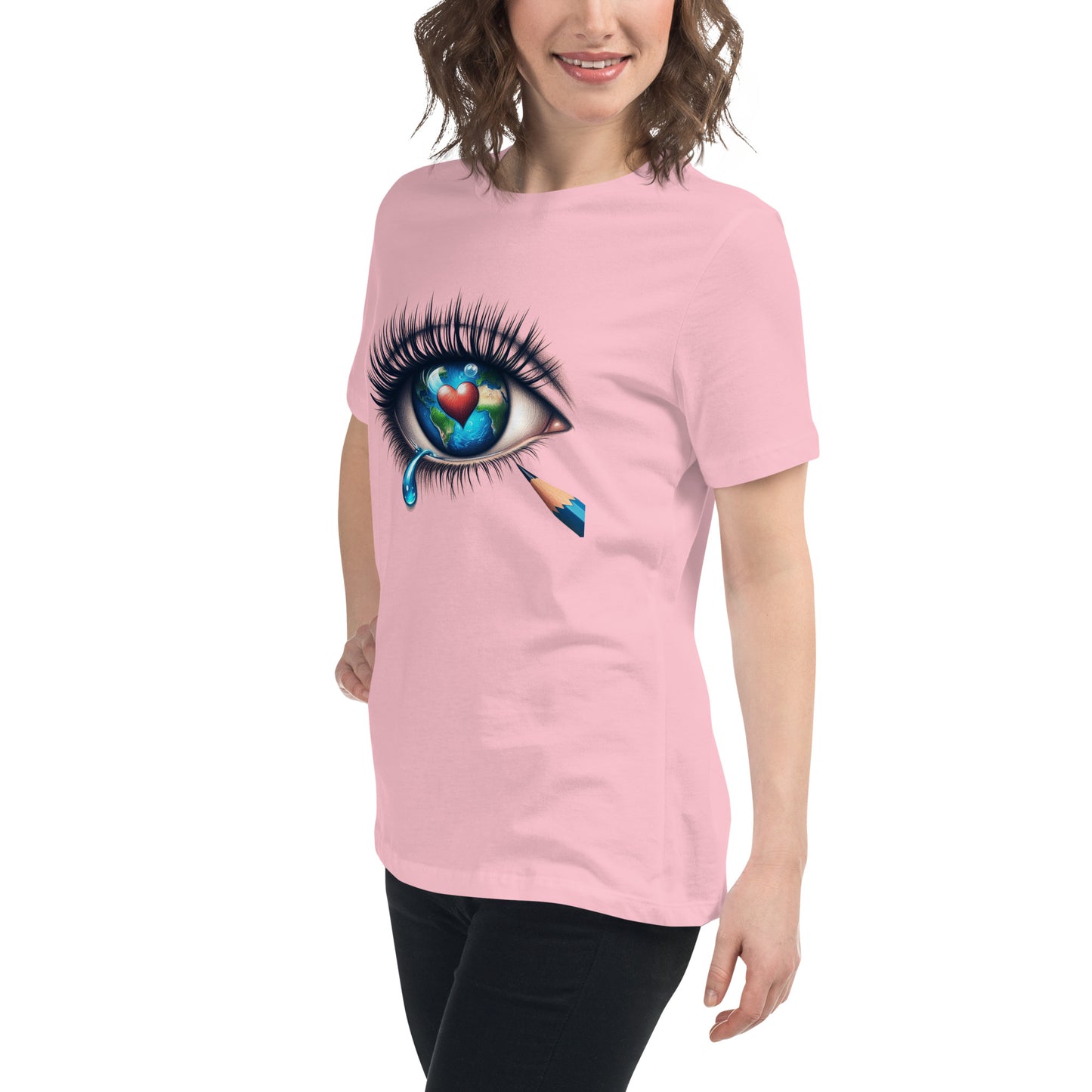 Lockeres Damen-T-Shirt - Love is Life2